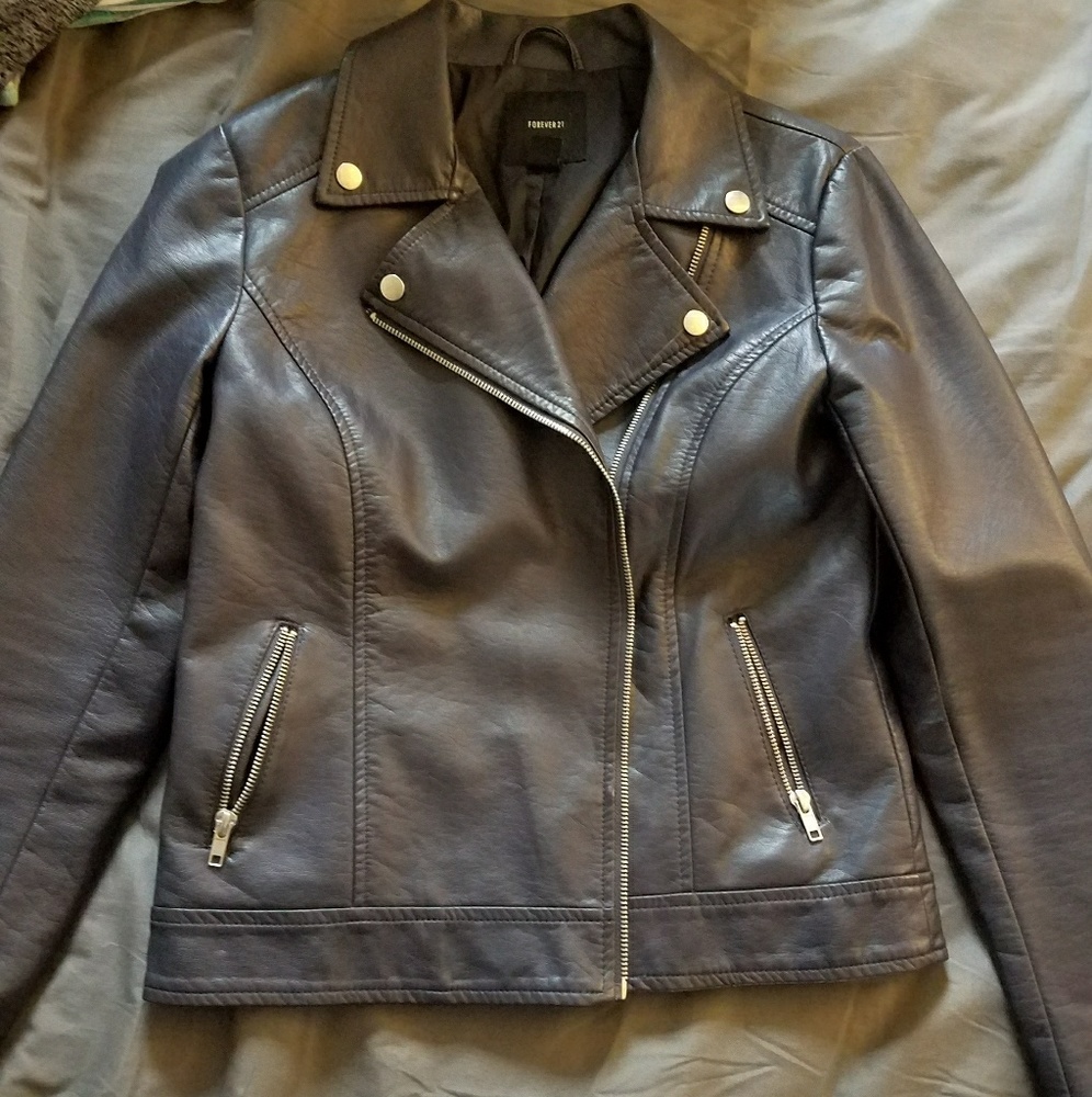 Leather jacket